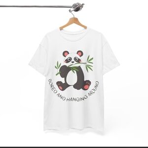 Cool Bored Panda T Shirt Trendy Cute T-Shirt for Men Women Teen